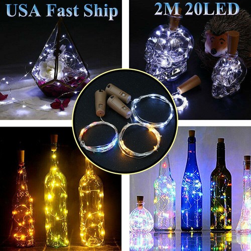 Mini LED Copper Wire String Fairy Lights Battery Operated for Party Home Decor - Picture 6 of 15