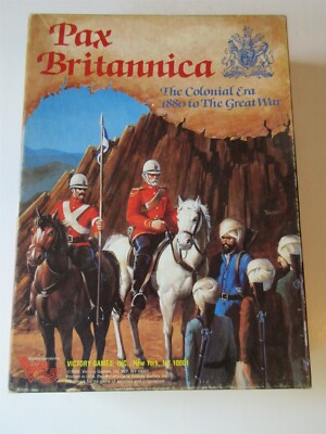 Victory Games - Pax Britannica - Colonial Era 1880 to The Great War 1985