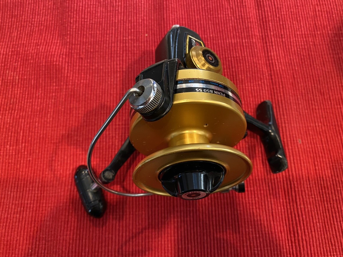 Penn 850 SS スピニングリール Vintage PENN 850SS Spinning Fishing Reel, Excellent Working