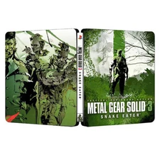 Metal Gear Solid3 Snake Eater MGS3 PS Limited Edition Steelbook Case Custom Made