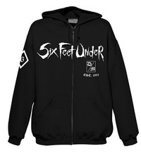 Six Feet Under - Death Metal Kapuzenjacke / Zipper