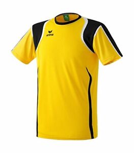erima Herren T-Shirt Razor, Trainning Shirt, gelb/schwarz/weiß, S,