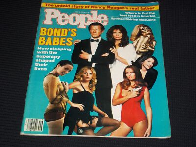 1983 JULY 18 PEOPLE MAGAZINE - BOND'S BABES COVER - L 10736