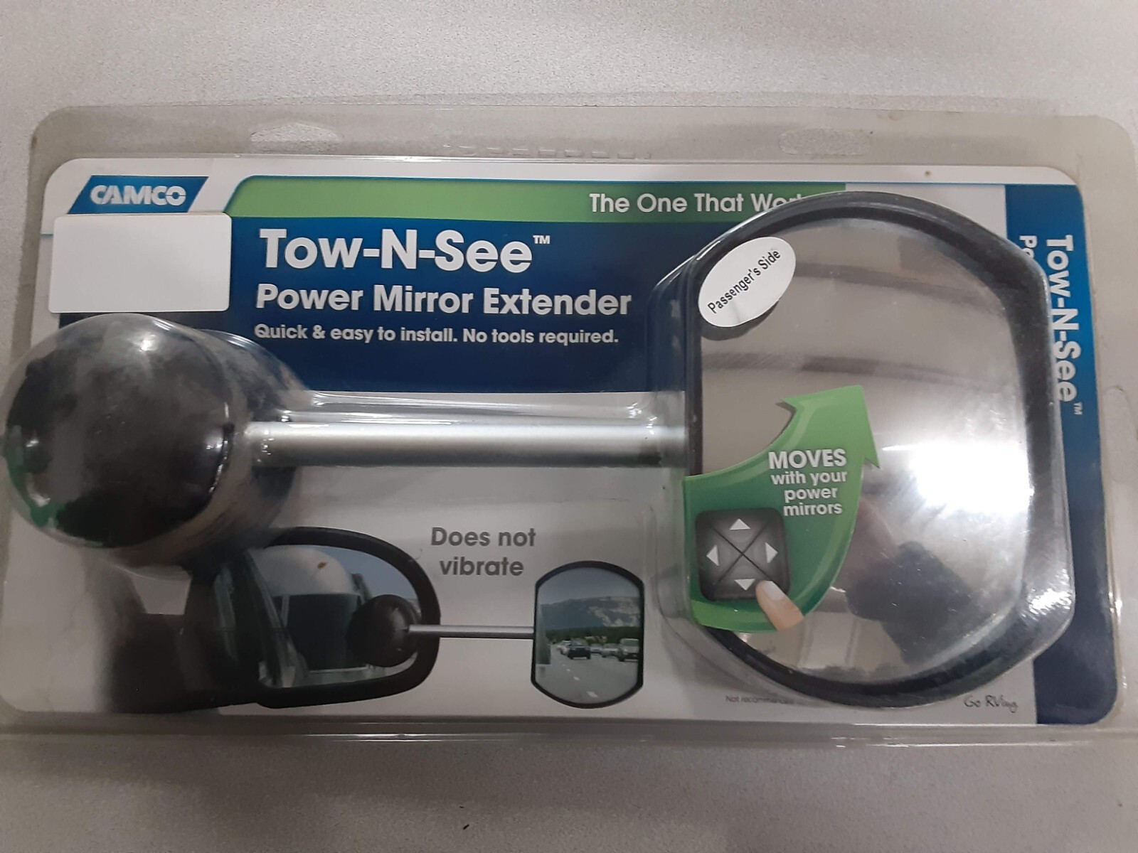 NEW Camco TowNSee Mirror Convex 25668 Passenger Side 14717256681 eBay
