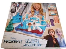 Disney Frozen 2 Cra-Z-Snow Make Your Own Magical Adventure Glitter Snowglobe Kit