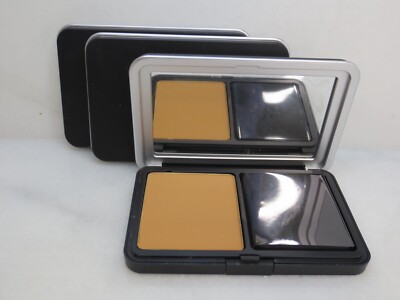 MAKE UP FOR EVER MATTE VELVET SKIN BLURRING POWDER FOUNDATION Y415 0.38 OZ  3PC