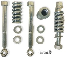 TeZet Fächerkrümmer Montageteile / Spannfedersatz / Federn & Schrauben, 3er Set