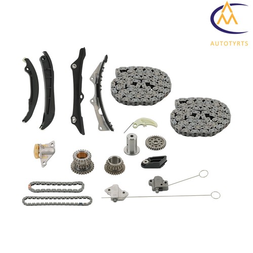 Kit de cadena de distribución con bomba de agua para Chrysler Dodge Jeep Volkswagen 2011-2015 - Imagen 2 de 15