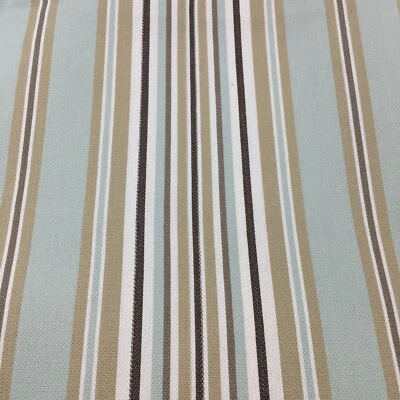 ILIV/SMD REGATTA DUCK EGG STRIPE SMD/ILIV CURTAIN FABRIC / MATERIAL 140 CM WIDTH