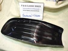 SUZUKI T500 SEAT BASE / PAN WITH ALL BRACKETS  QUALITY MADE IN THE UK
