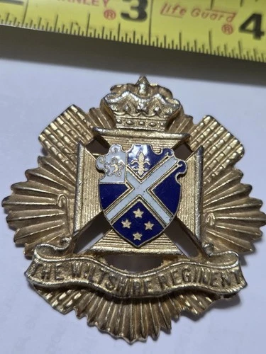 WW1 THE WILTSHIRE REGIMENT Military ENAMEL PIN BADGE BROOCH