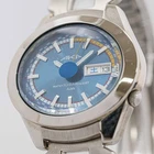 *Exc+5* Vintage 1998 SEIKO ALBA AKA V743-5A10 Quartz Day/Date Blue 42mm Mens JPN