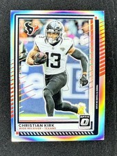 2025 Donruss Optic Holo #129 Christian Kirk, Houston Texans