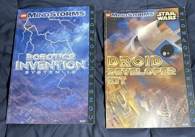 Lot 2 LEGO Mindstorms Manuals Robotics Invention & Droid Developer
