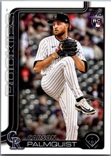 2025 Topps Update #US321 Carson Palmquist