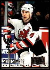 Scott Stevens 1994-95 Ultra #123 Devils NHL READ FREE SHIPPING AutographDen