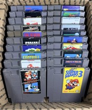 20 GAME LOT NES Nintendo ORIGINAL Games TESTED GUARANTEE SUPER MARIO BROS 1 2 3