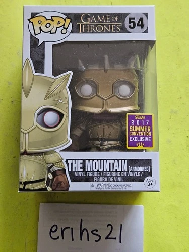 The Mountain (Armoured) #54 Funko POP! Game of Thrones 2017 Summer Exclusive NIB