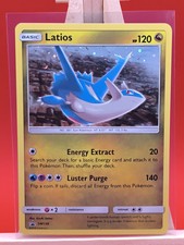Latios SM136 Sun & Moon Holo Rare Black Star Promo Pokemon Card