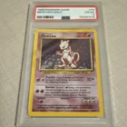 Pokémon Mewtwo TCG Holo Rare Card 10/102 Base Set Unlimited PSA 4
