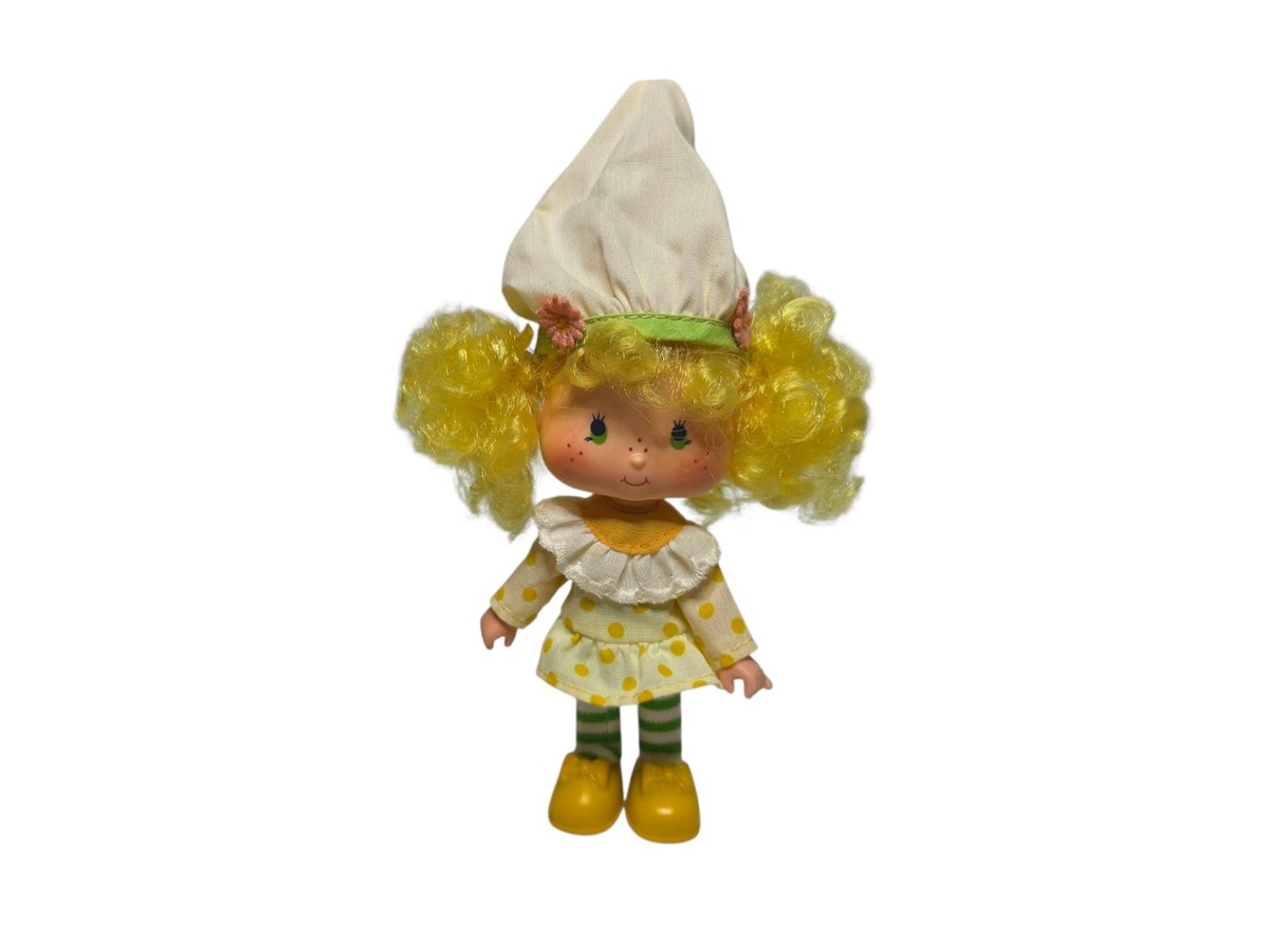 VTG Strawberry Shortcake Lemon Meringue Doll with Frappe Frog