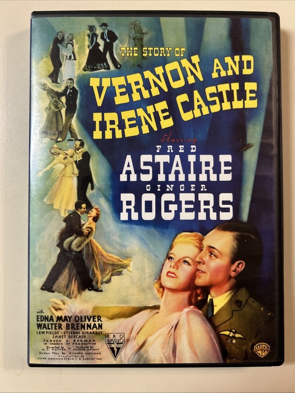 The Story of Vernon and Irene Castle (DVD, 1939)