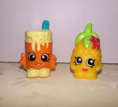 Shopkins Season 1 : Alpha Soup *rare* (Pantry) & Pineapple Crush (Fruit & Veg)