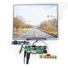 H/D DVI VGA AUDIO Board and 15.0" 1024X768 1000nit LVDS Interface LCD Screen