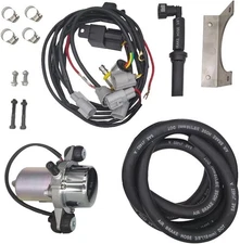 12V Brake Booster Vacuum Pump kit - "Plug and Play" w/installation kit,Quiet hig