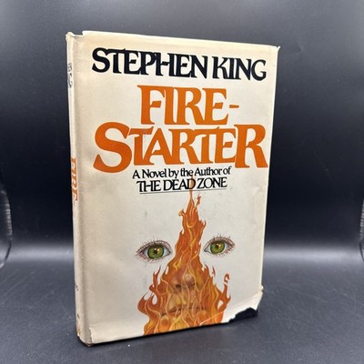 FIRESTARTER by Stephen King First Book Club Edition HC 1980 BCE