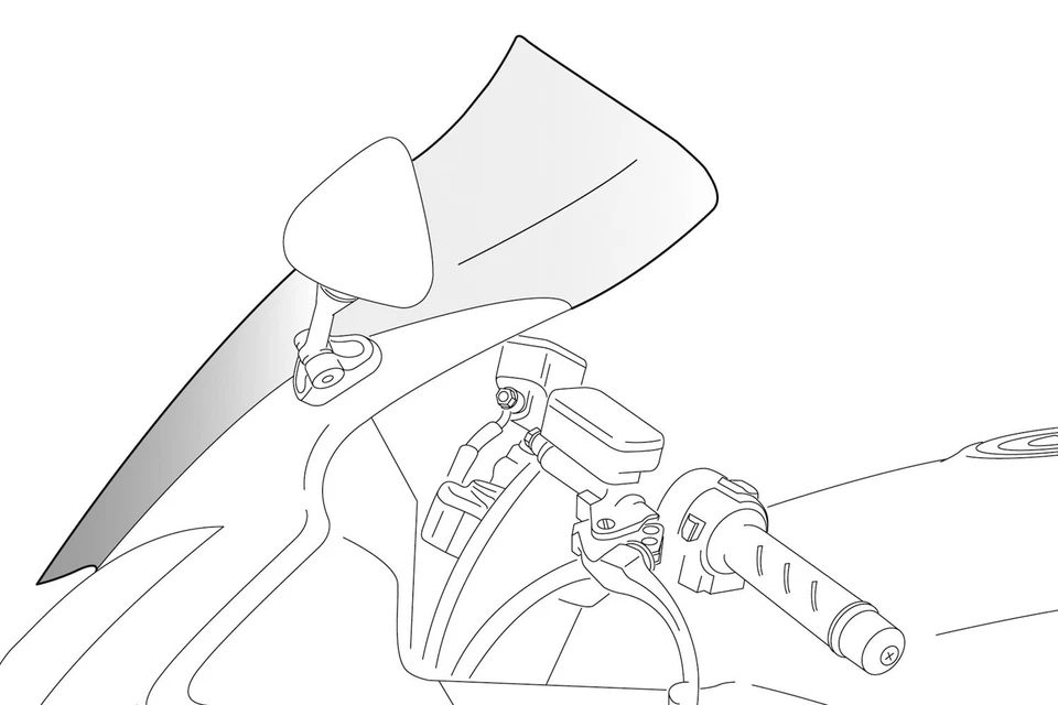 For Ducati Multistrada 1200 2010-2012 Puig 5250F Touring Screen Foto 2 de 2