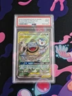 PSA 9 Blastoise & piplup gx 215/236 cosmic eclipse