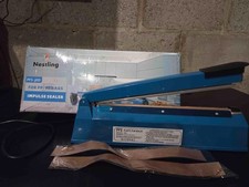 Nestling PFS-300 12" Impulse Heat Sealer PP PE Bag Plastic Film Sealing Machine