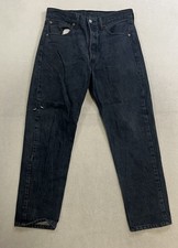 Vintage Levis 501XX Jeans Men  s 33x34 Fits 31x27  Blue Denim Button Fly