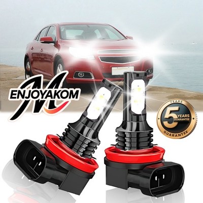 LED Fog Light Bulb Conversion Kit High Power For Chevrolet Malibu 2006-2012