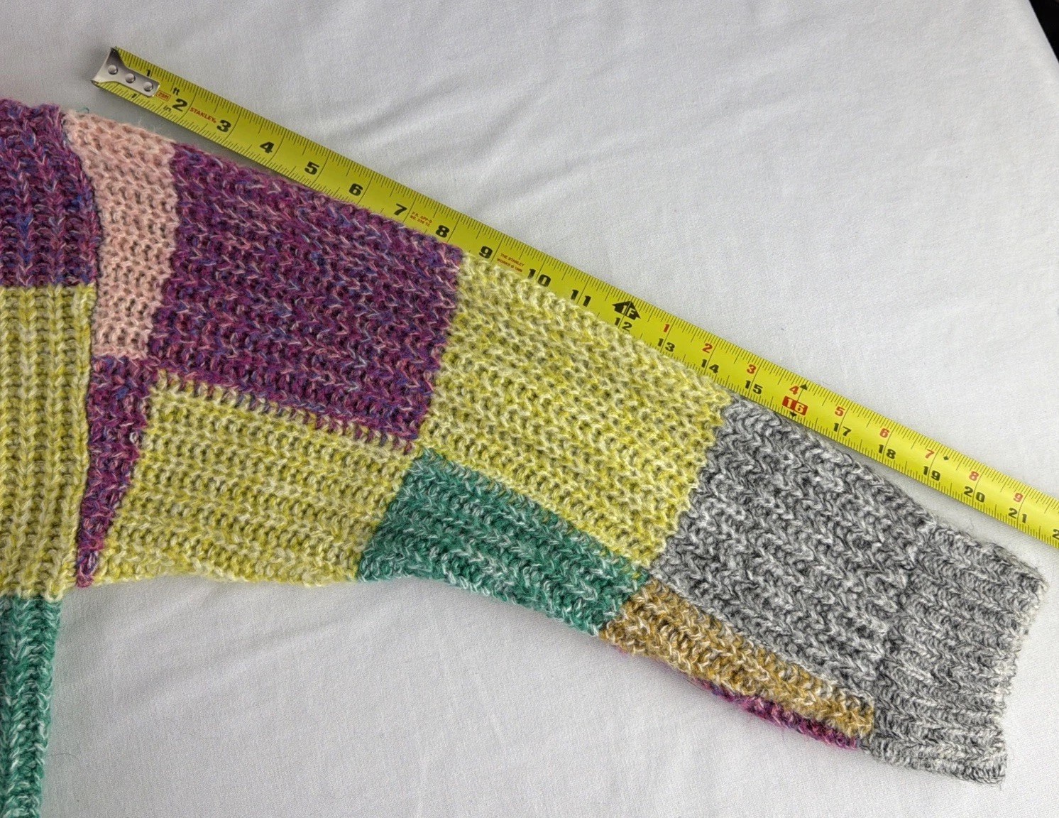 Sundance Catalog Chunky Multi Patchwork Cardigan … - image 10