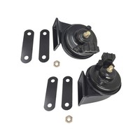 2X Horn Hupe Fanfare Signalhorn Hochton + Tiefton FüR Audi A3 Seat Skoda VW T3/4