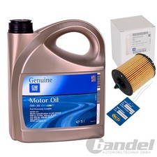 GM ÖLWECHSELSET+FILTER+MOTORÖL 5W30 passend für OPEL VECTRA C INSIGNIA ASTRA J G