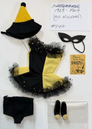 Vintage 1960s Mattel Skipper Masquerade Party Set #1903 NEAR COMPLETE Barbie