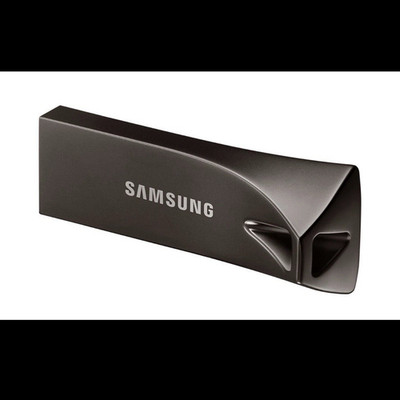 Samsung BAR Plus 64GB USB 3.1 Flash Drive,  Titan Gray