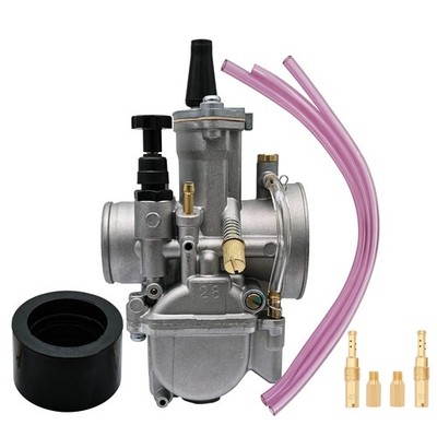 Joygowe Universal PWK 28mm Carburetor Compatible With Power Jet For PWK28 