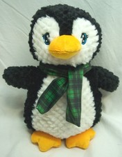 Dan Dee SOFT PENGUIN W/ SCARF 11" Plush STUFFED ANIMAL Toy