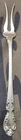 Gorham Melrose Sterling Fine Silver 925 Pickle Olive Serving Fork Vintage 6” 15G