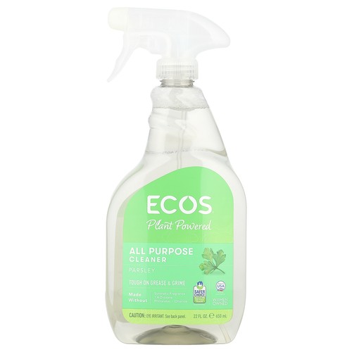 Ecos®, Plant Powered All Purpose Cleaner, Parsley, 22 fl oz (650 ml)