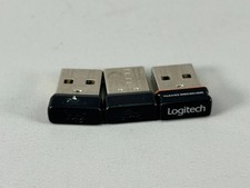 3 Logitech Wireless Unifying USB Receiver Dongles Mice M310 M185 2 Preowned