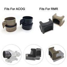Scope Lens Protector Cover For ACOG/RMR Red Dot Mesh Cap Anti-Reflection Device