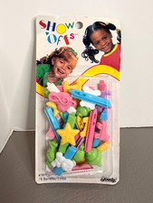 Vintage Goody Show Offs Barrettes/Evillas 18 Per Box Kids Toys 1990's New