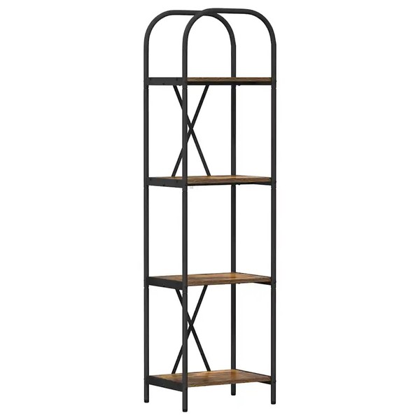 BüCherregal GeräUcherte Eiche 40 X 30 X 146 Cm Holzwerkstoff-image