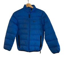 Hawkes Co Sport Blue Puffer Jacket Packable Kids Size 10 12 Full Zip