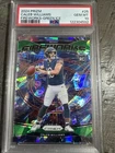 2024 Panini Prizm - Fireworks Caleb Williams #25 Green Ice Prizm (RC)